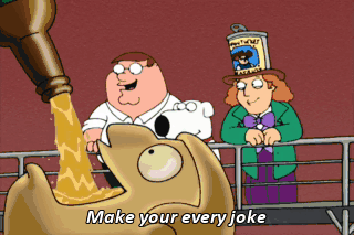Image result for family guy wasted talent gif